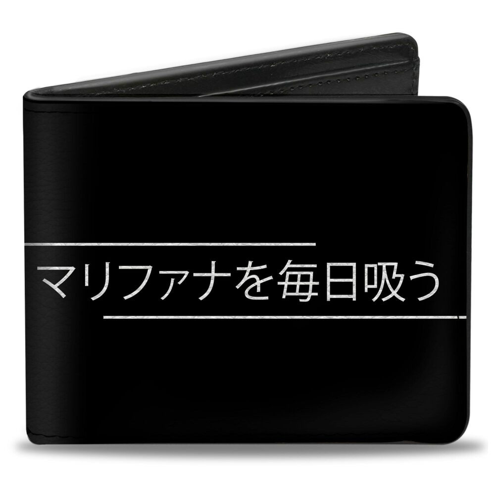 4917 Bifold Wallet Weed, 4.0" x 3.5"